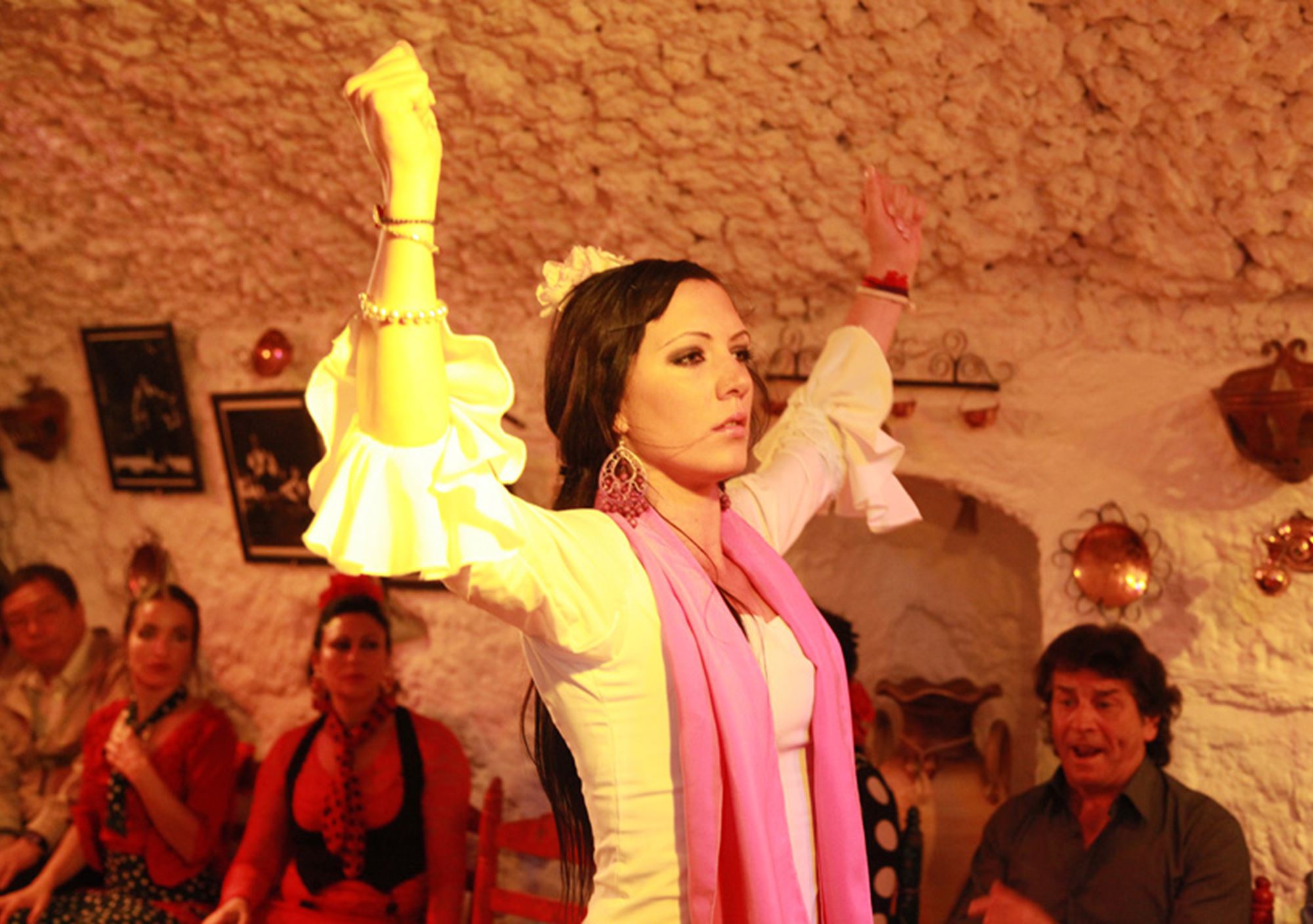 Höhle grotte show tickets tablao Flamenco show Zambra Cuevas Los Tarantos Granada